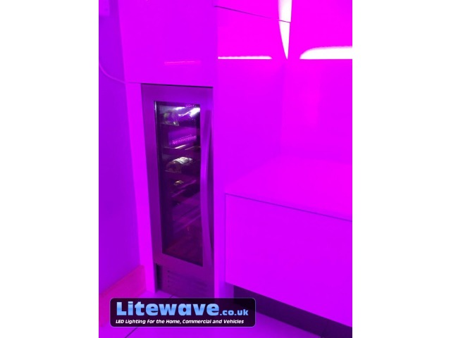 Waterproof LED Lighting around Freezer